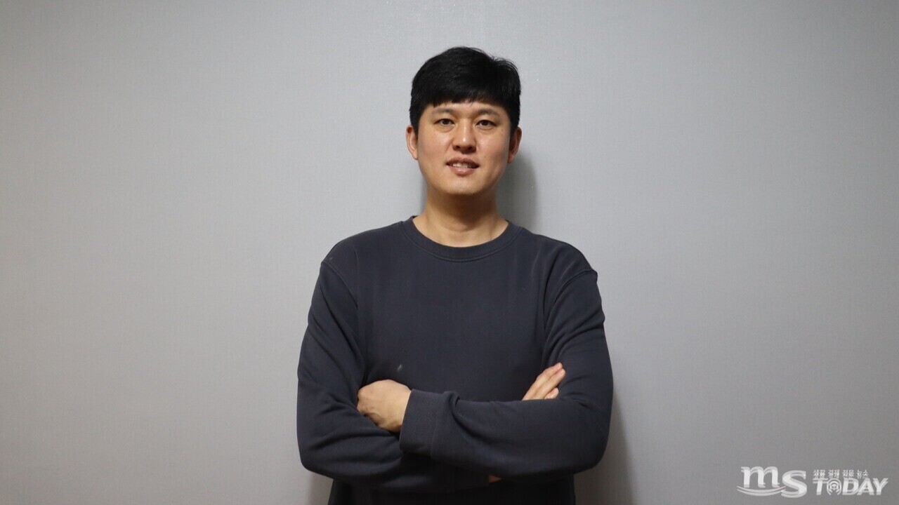 메밀회관 박훈(39) 대표. (사진=진광찬 기자)