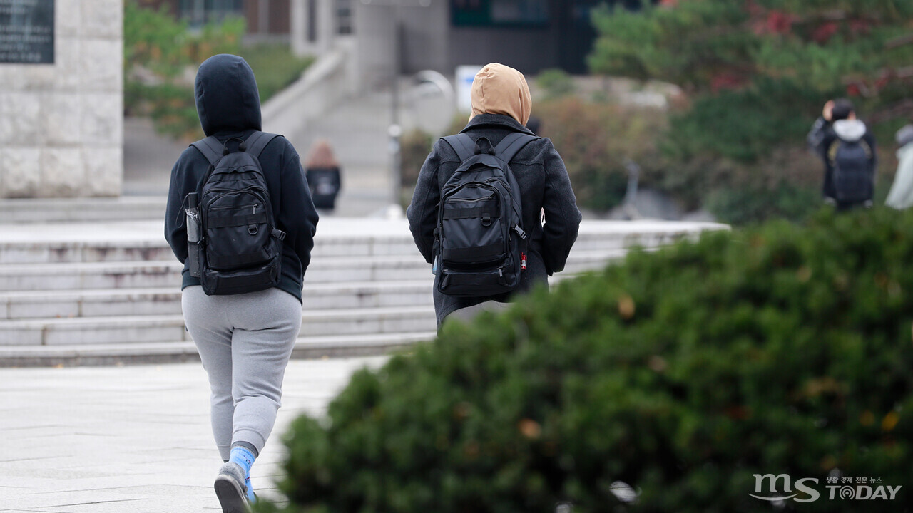 22일은 비가 그친 후 찬공기가 남하하고 바람이 강하게 불어 체감온도가 뚝 떨어질 것으로 예보됐다. (사진=MS TODAY DB)